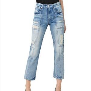 NEW 3x1 Junction High Rise Crop Kick Flare Jeans